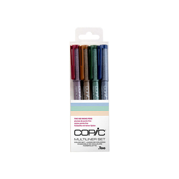 COPIC® Multiliner Color 4PC Set | COPIC® Pens – COPIC® Markers