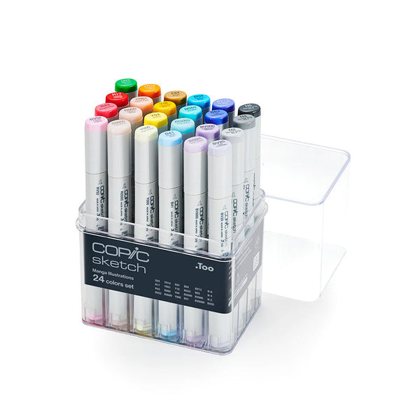 COPIC® Sketch Manga Illustrations 24PC Set | COPIC® Markers