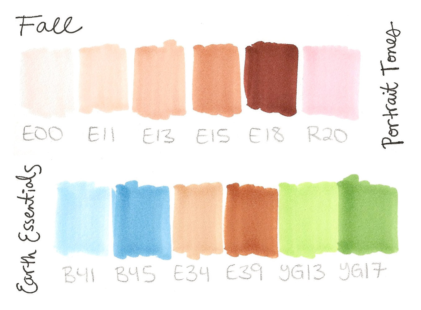 Forest FALL Palette