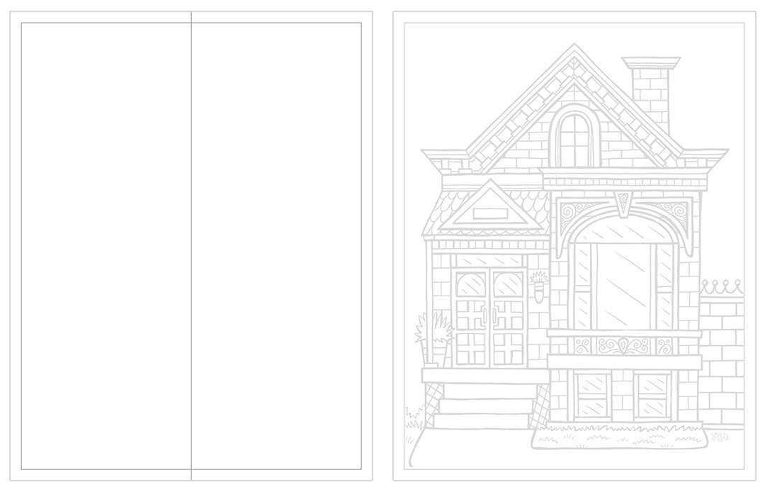 Textures Draw + Outline a House