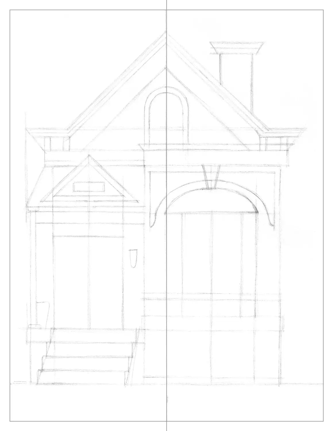Textures Draw + Outline a House