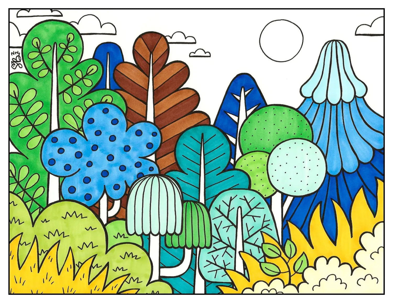 Forest NATURAL Palette