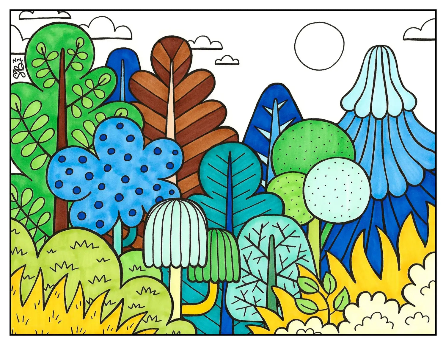 Forest NATURAL Palette