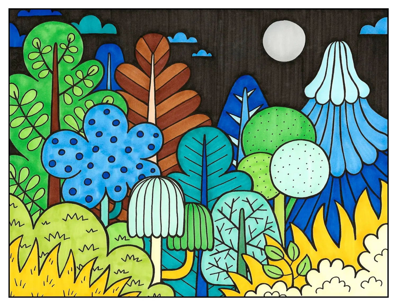 Forest NATURAL Palette