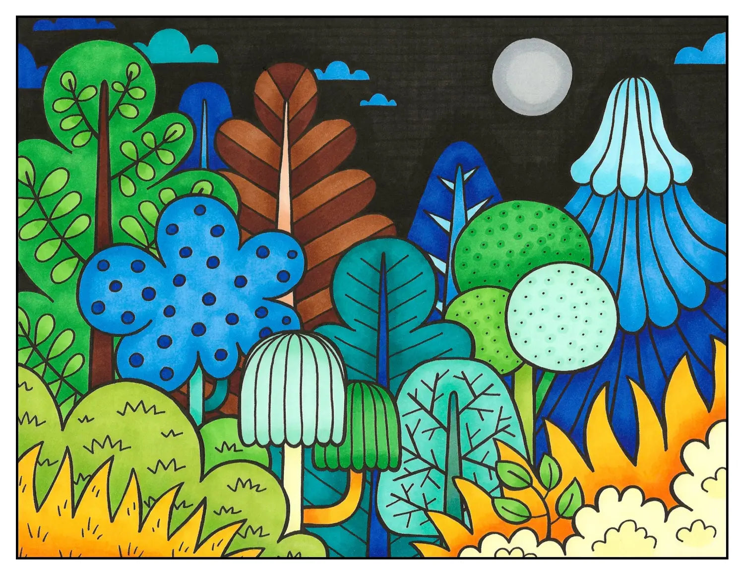 Forest NATURAL Palette