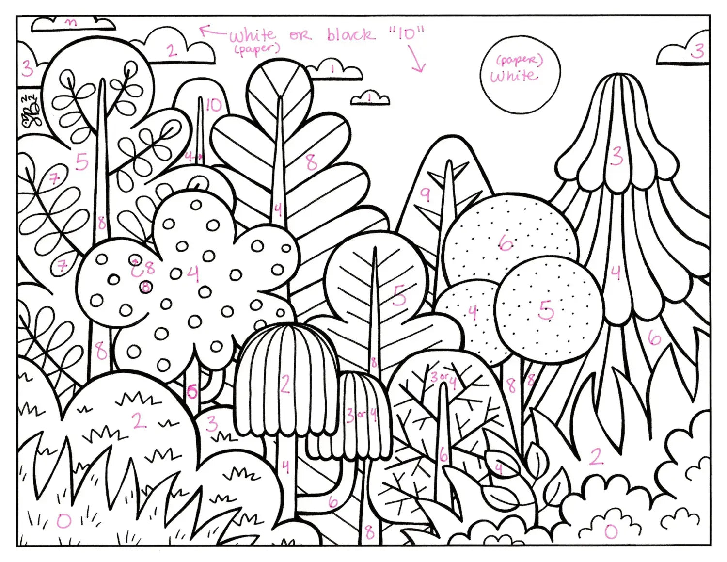 TREES coloring plans