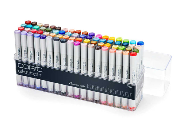 COPIC® Sketch 72PC Marker Set D