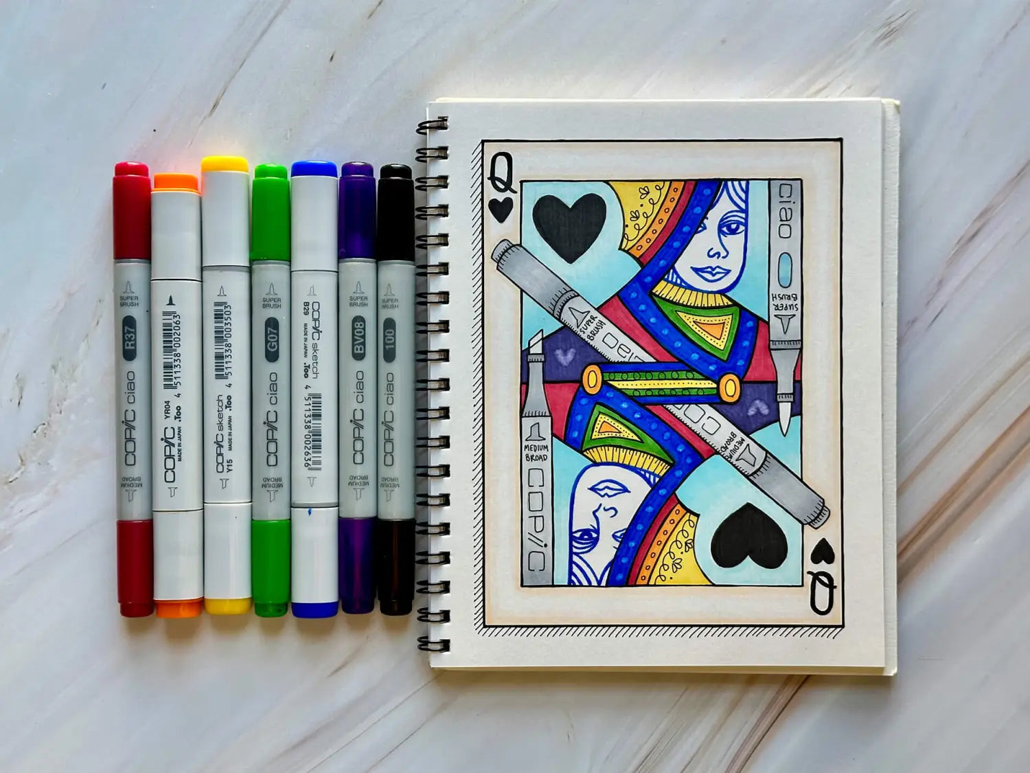 Must-Have Copic Color Swatch Cards