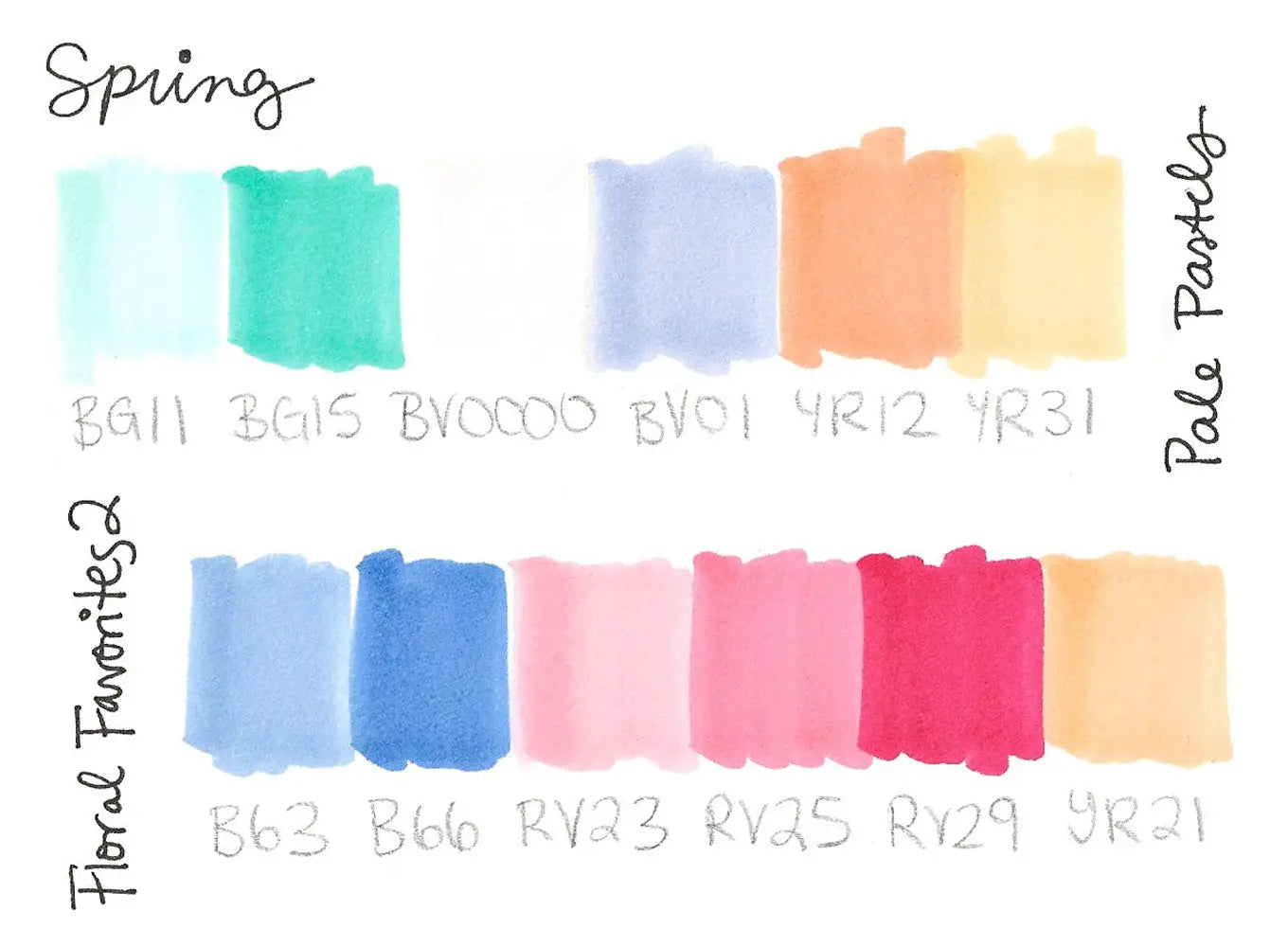 Forest SPRING Palette