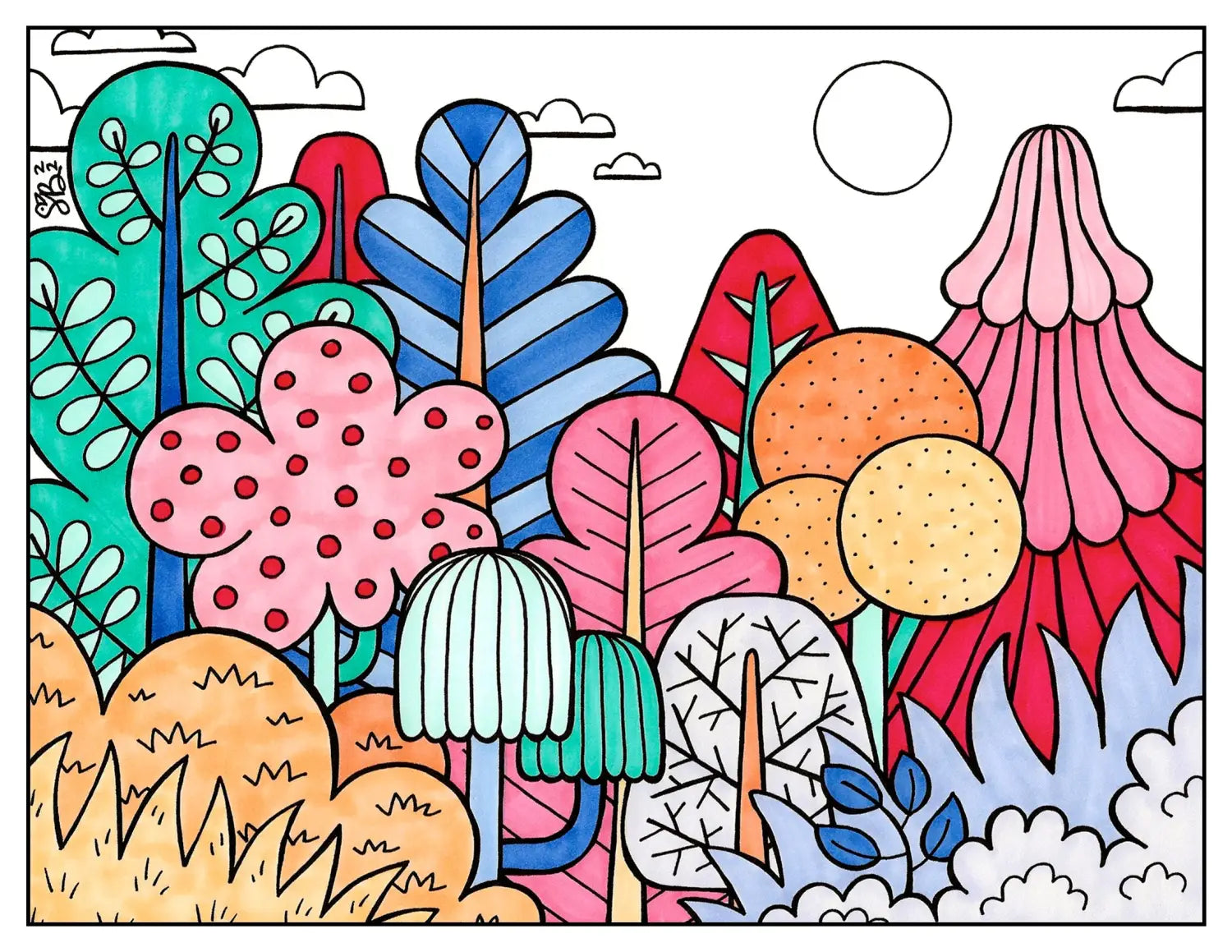 Forest SPRING Palette