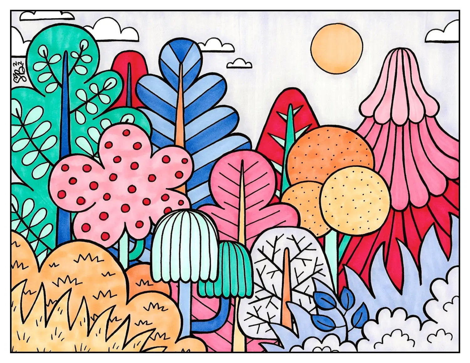 Forest SPRING Palette