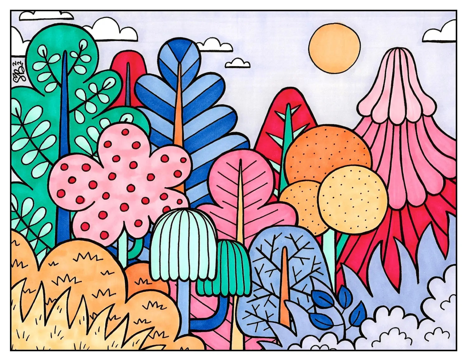 Forest SPRING Palette