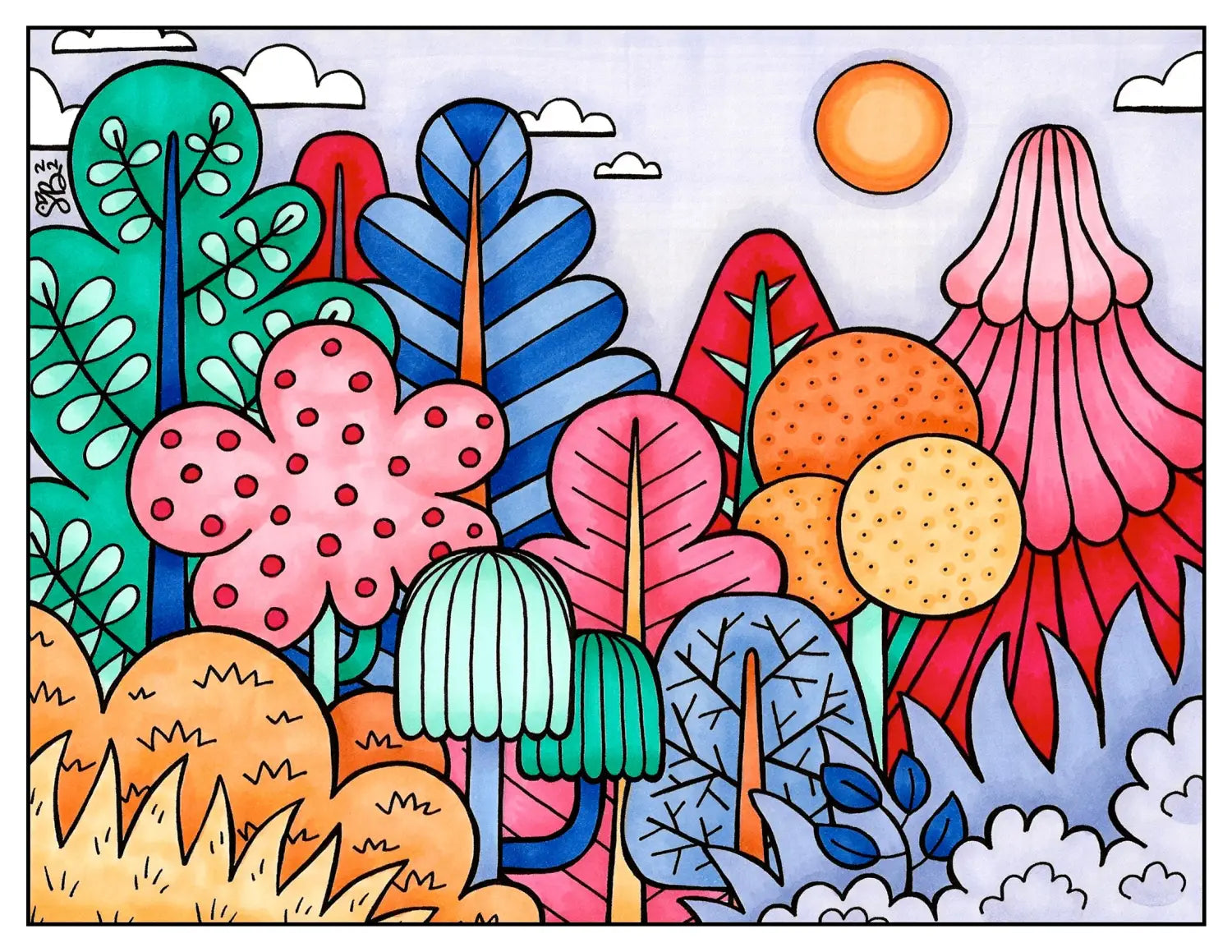 Forest SPRING Palette