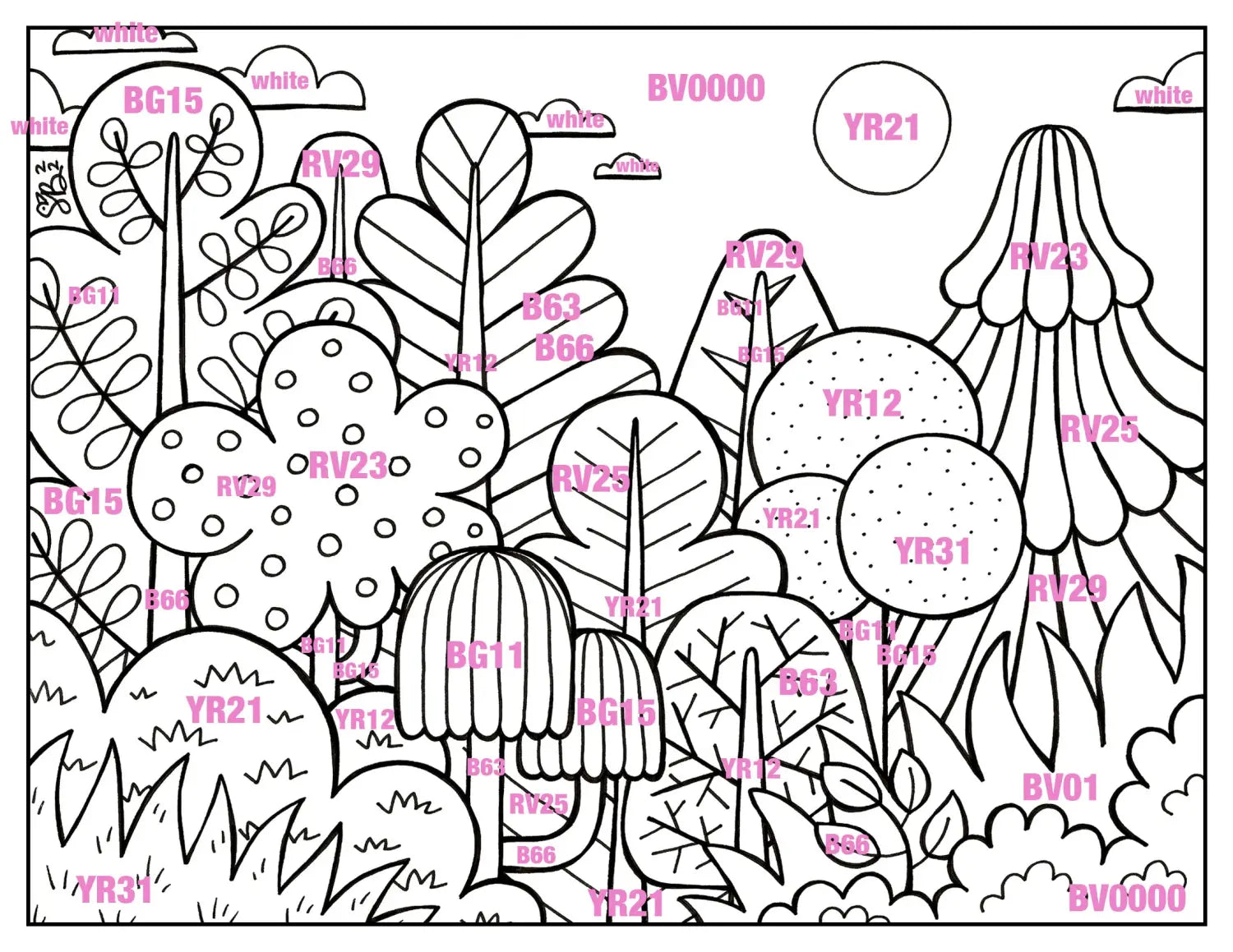 Forest SPRING Palette