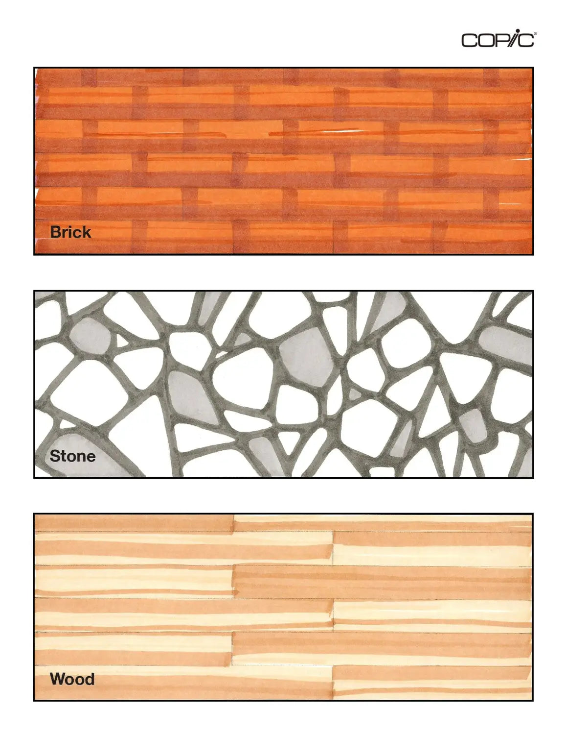 Intro to textures: brick stone wood