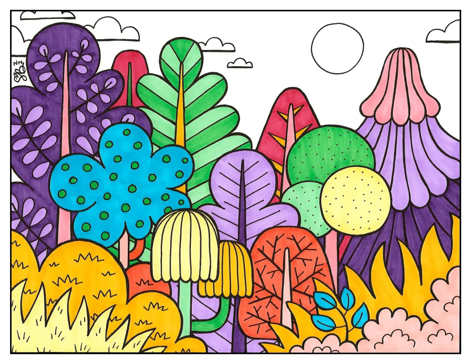 Forest SUMMER Palette