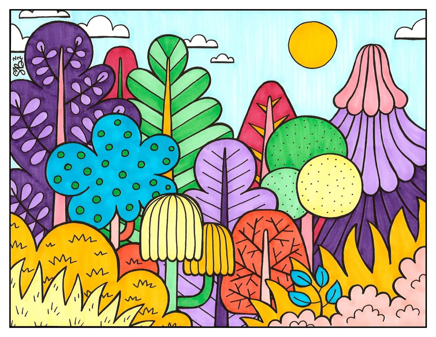 Forest SUMMER Palette