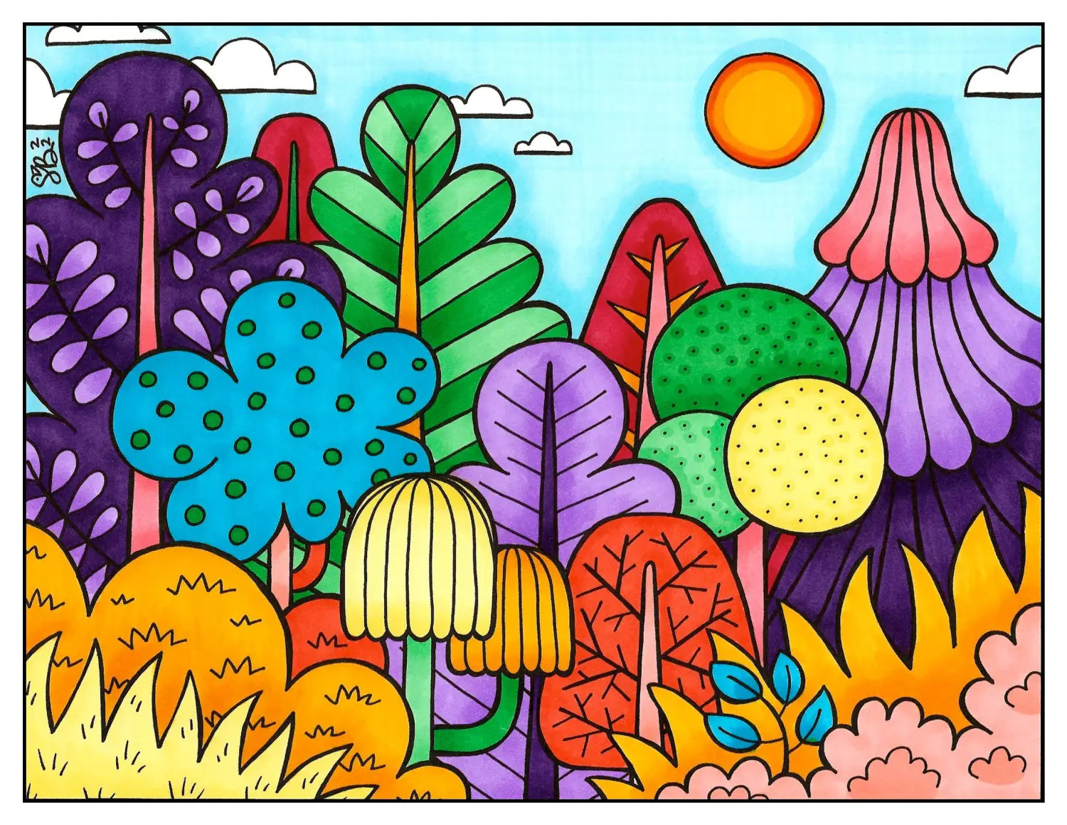 Forest SUMMER Palette