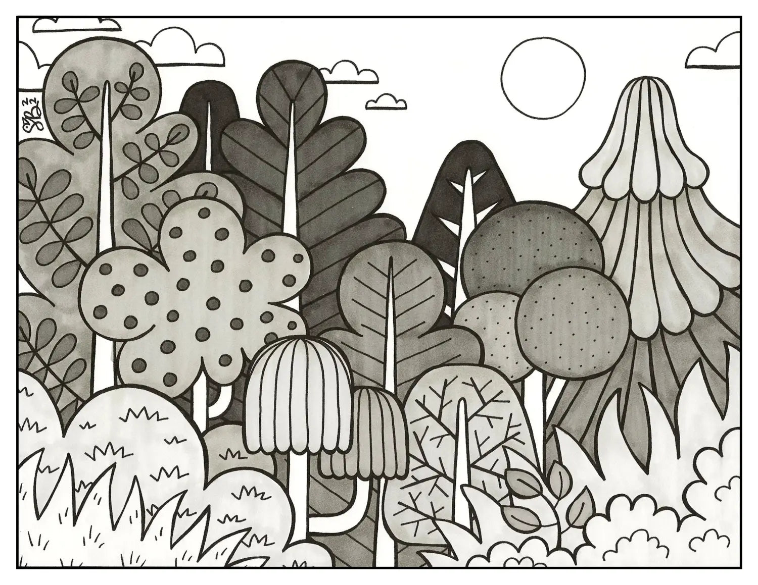 TREES coloring plans