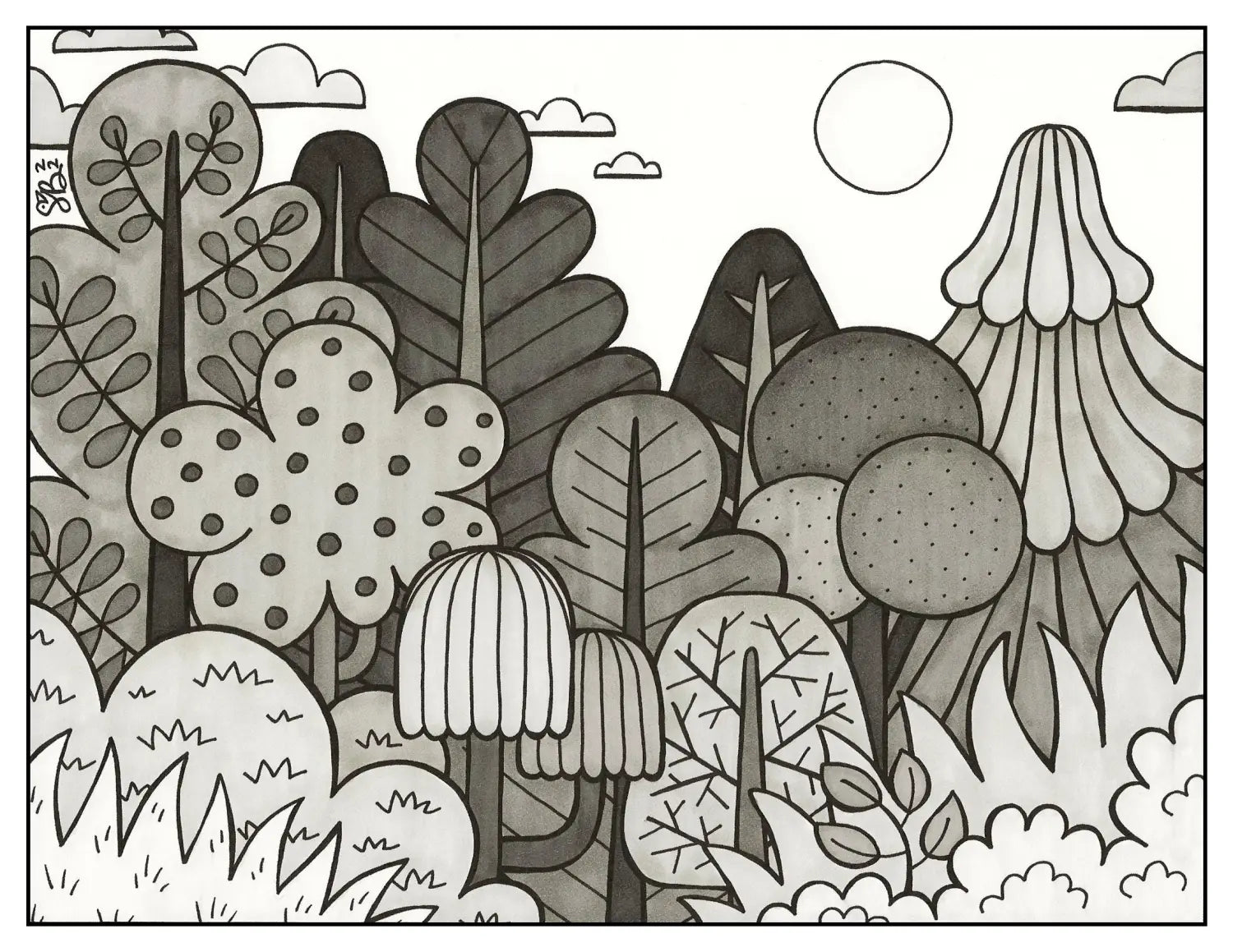 TREES coloring plans