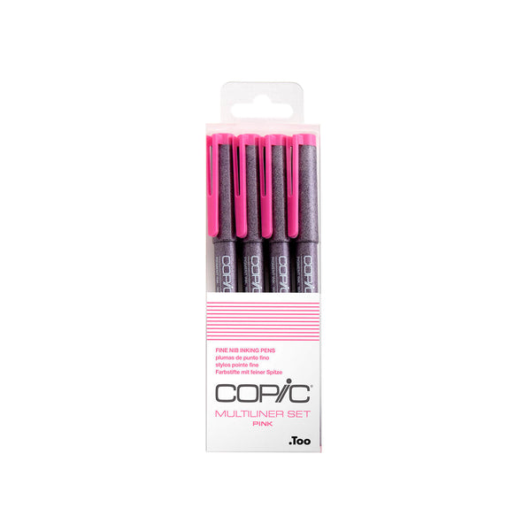 COPIC® Multiliner Pink 4PC Set